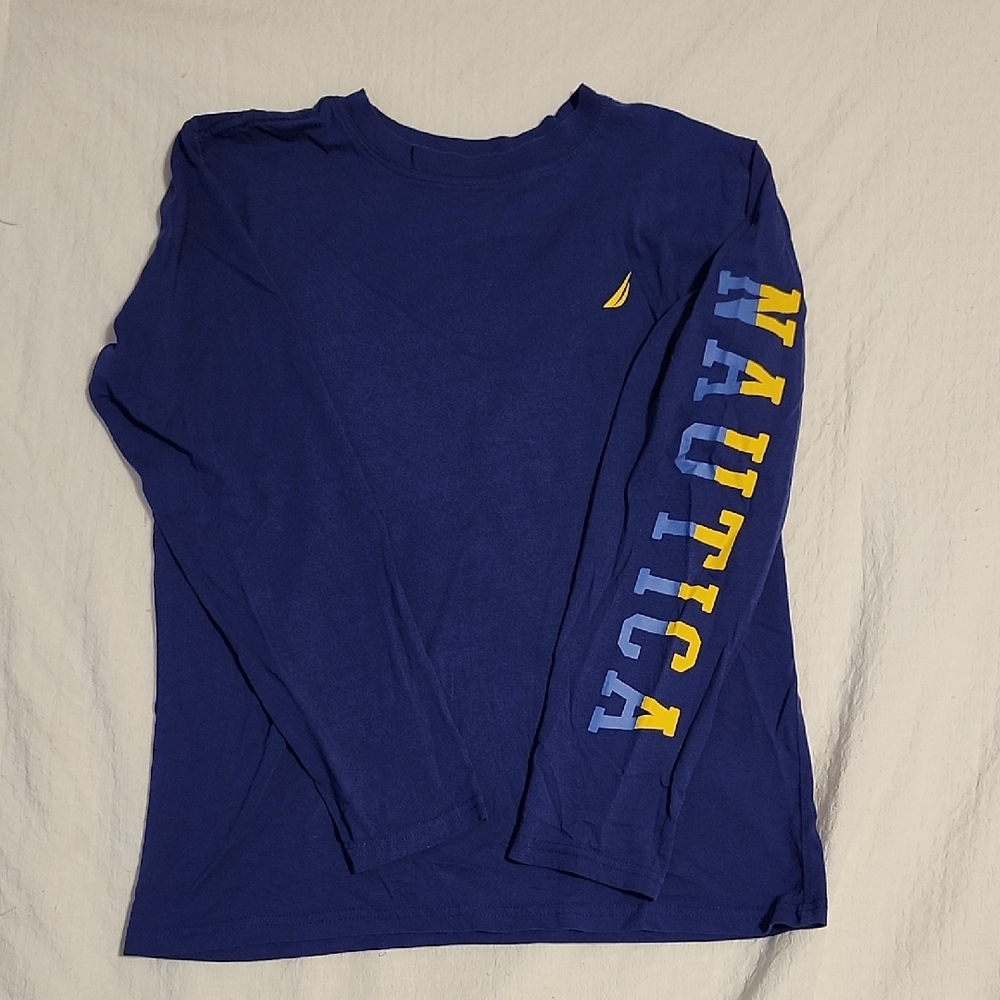 Nautica Kids Royal Blue Long Sleeve Tee
